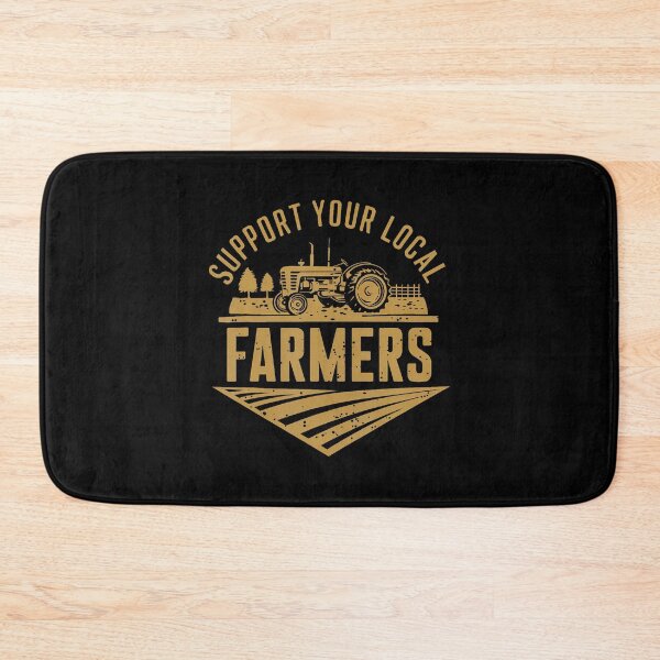 Item preview, Support Your Local Farmers Farming Agriculture Tractor designed and sold by godzillabro.