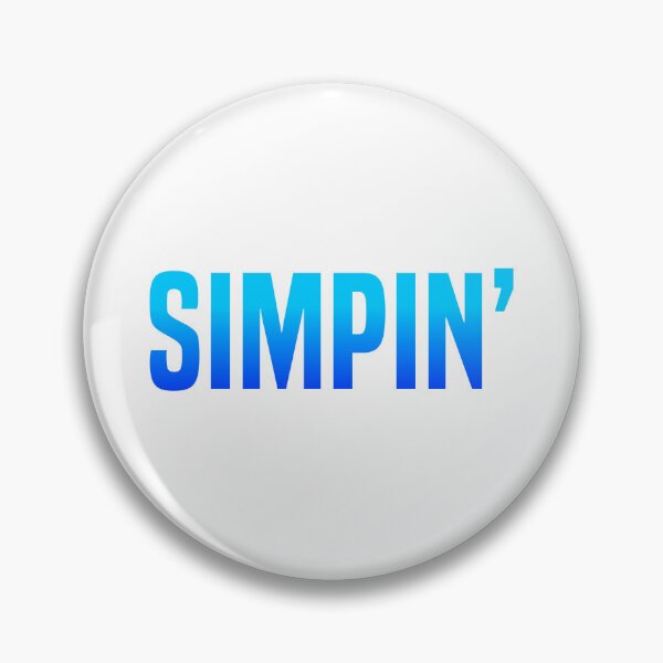 Item preview, Simpin’, Blue designed and sold by Memes N Lore .