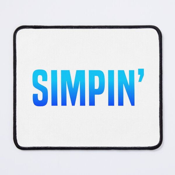Item preview, Simpin’, Blue designed and sold by Memes N Lore .