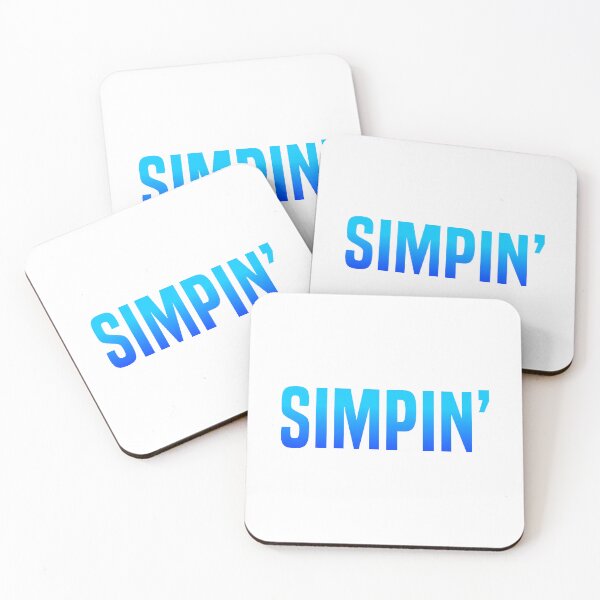 Item preview, Simpin’, Blue designed and sold by Memes N Lore .