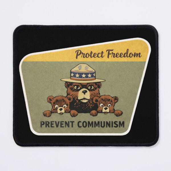 Item preview, Protect Freedom & Prevent Communism - Smokey the Bear designed and sold by Maddie-iceee.