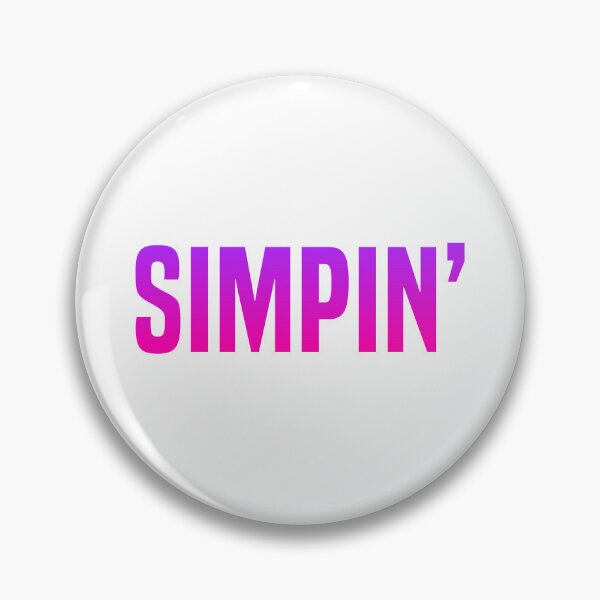 Item preview, Simpin’, Pink designed and sold by Memes N Lore .