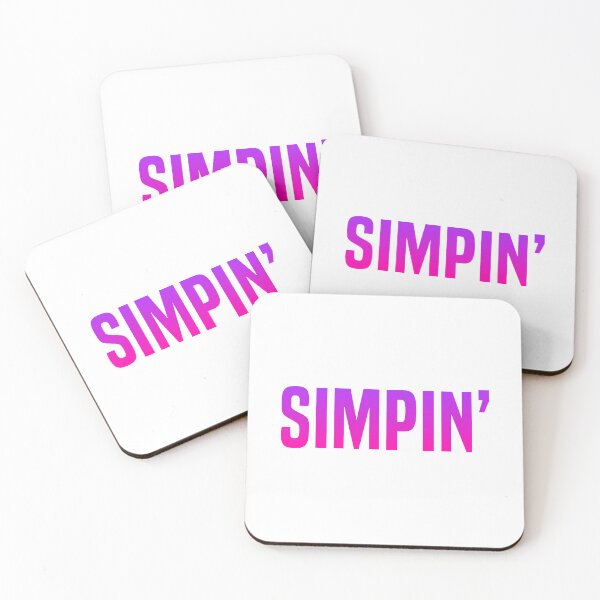 Item preview, Simpin’, Pink designed and sold by Memes N Lore .
