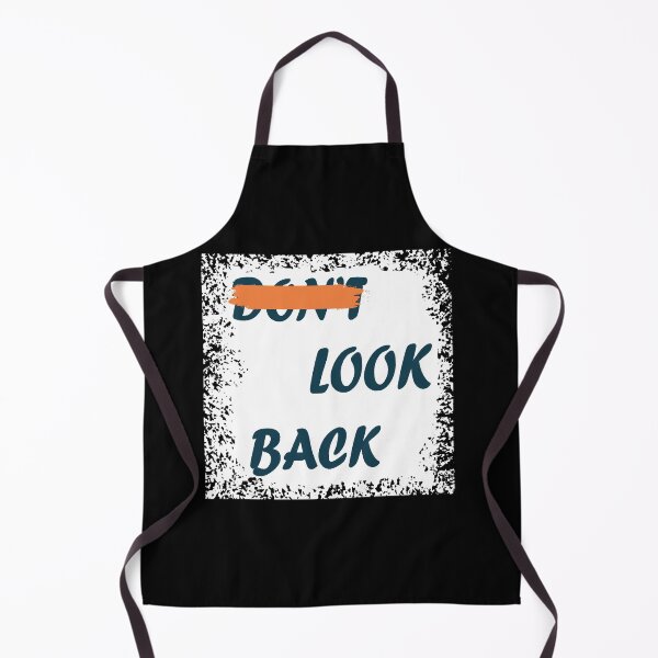Item preview, Don’t Look Back | Clean Inspirational Quote Art designed and sold by Deepthi Market.