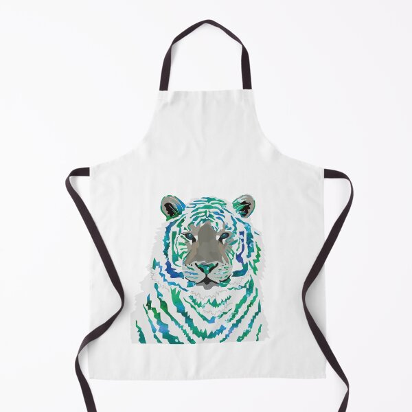 Item preview, Colour Splash White Tiger - Green designed and sold by AlyceAnn.