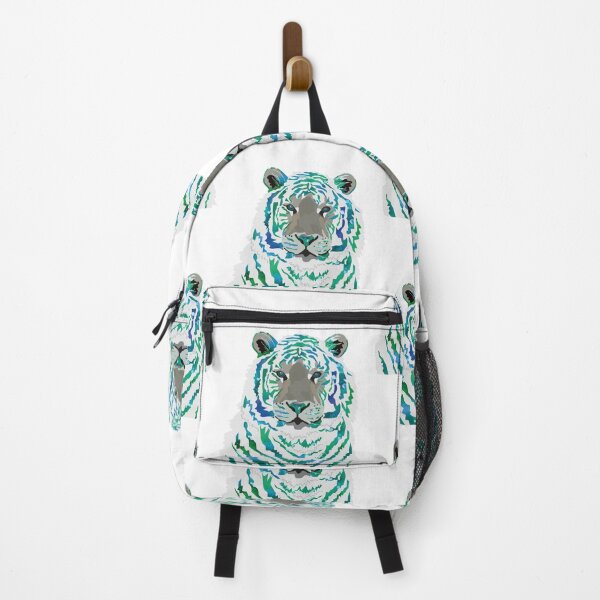 Item preview, Colour Splash White Tiger - Green designed and sold by AlyceAnn.