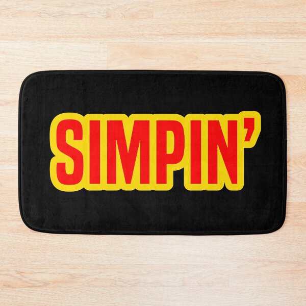 Item preview, Simpin’, Red and Yellow Outline designed and sold by Memes N Lore .