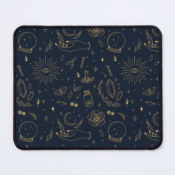 Item preview, High Vibe Witchy Things (Navy Gold) designed and sold by thatyesicat.