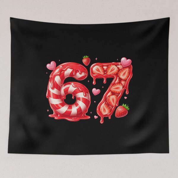 Item preview, Six Seven 67 Meme 6 7 Valentines Day Heart designed and sold by godzillabro.