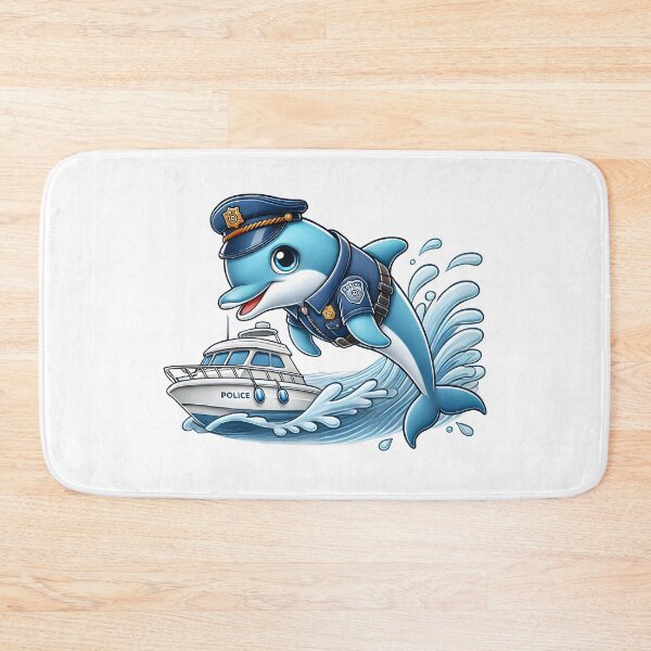 Item preview, Dolphin Police Officer Ocean Patrol Adventure designed and sold by LunaPixelStudio.