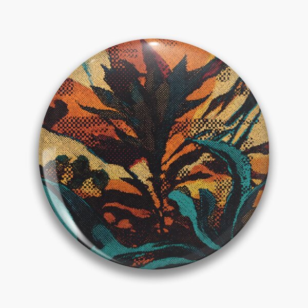 Item preview, Retro Botanical Leaves Abstract Art designed and sold by KiraChie.