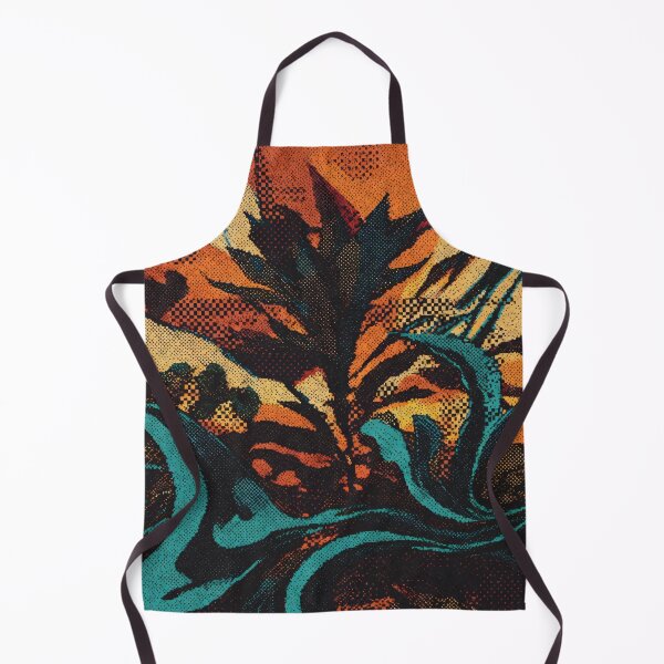 Item preview, Retro Botanical Leaves Abstract Art designed and sold by KiraChie.