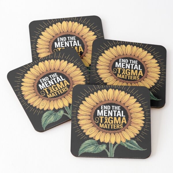 Item preview, End The Stigma Mental Health Matters Awareness designed and sold by BlueCreator-inc.
