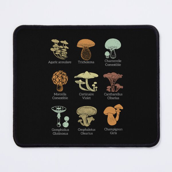 Item preview, Edible Mushroom Types Mycology Print designed and sold by dilnavergerr.