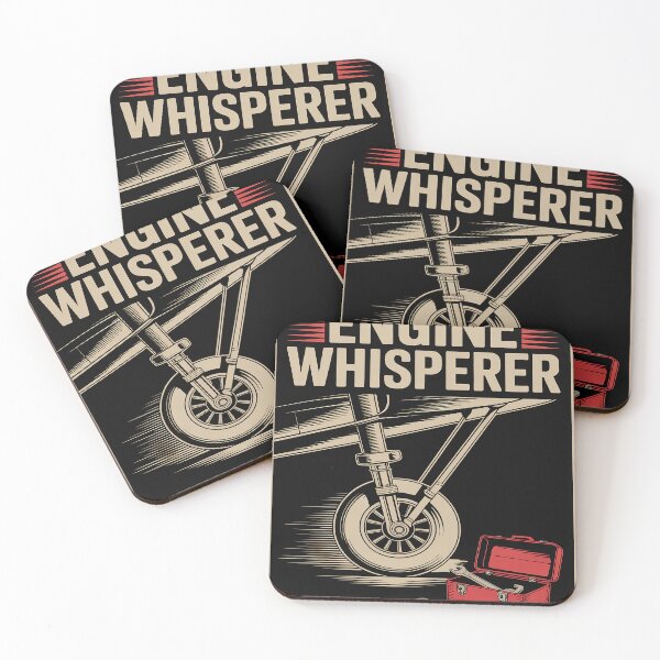 Item preview, Engine Whisperer Aircraft Mechanic Airplane Technician designed and sold by BlueCreator-inc.