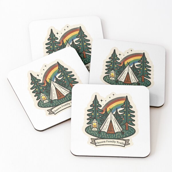 Item preview, Queer Family Camping Shirt – LGBTQ Pride Outdoor T-Shirt, Rainbow Campfire Nature Design, Inclusive Family Tee designed and sold by Pride_Prints.