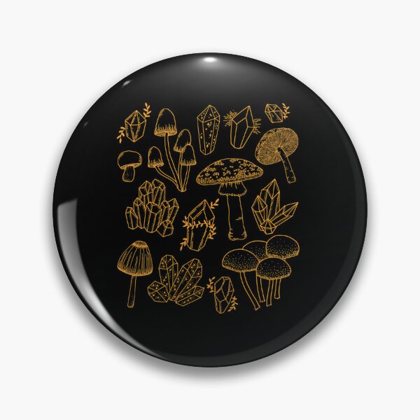 Item preview, Witchy Mushroom Crystals Vintage Grunge designed and sold by dilnavergerr.