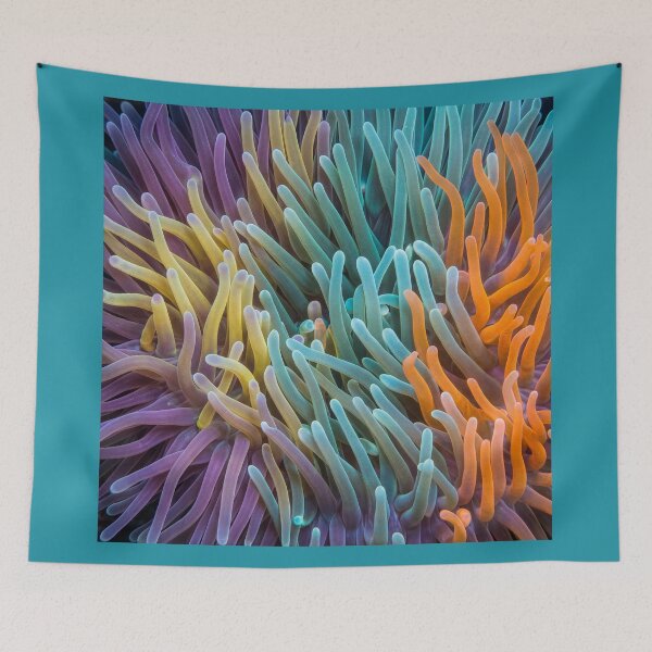 Item preview, Colorful Sea Anemone Abstract designed and sold by Tridentulus.