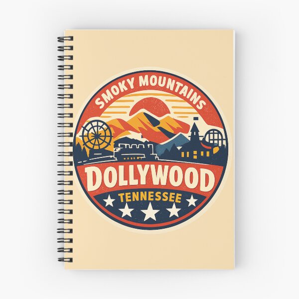 Item preview, Dollywood Retro Circle | Vintage Tennessee Theme Park Design designed and sold by Globalcitytees.