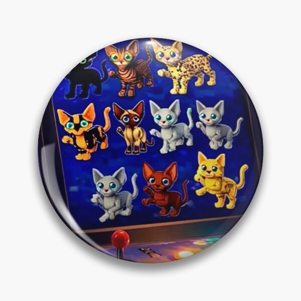 Item preview, PIXEL PAWS-8 BIT ARCADE GAME designed and sold by KRYPTO-KHAT.