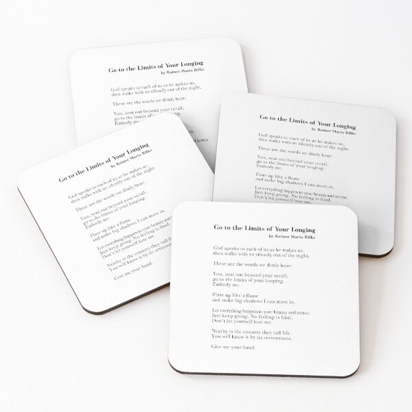 Item preview, Go to the Limits of Your Longing by Rainer Maria Rilke designed and sold by corbrand.