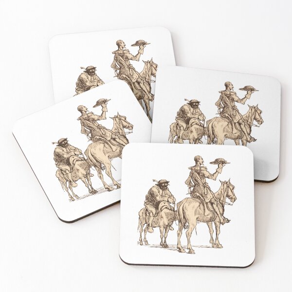 Item preview, Don Quixote and Sancho Panza designed and sold by portokalis.