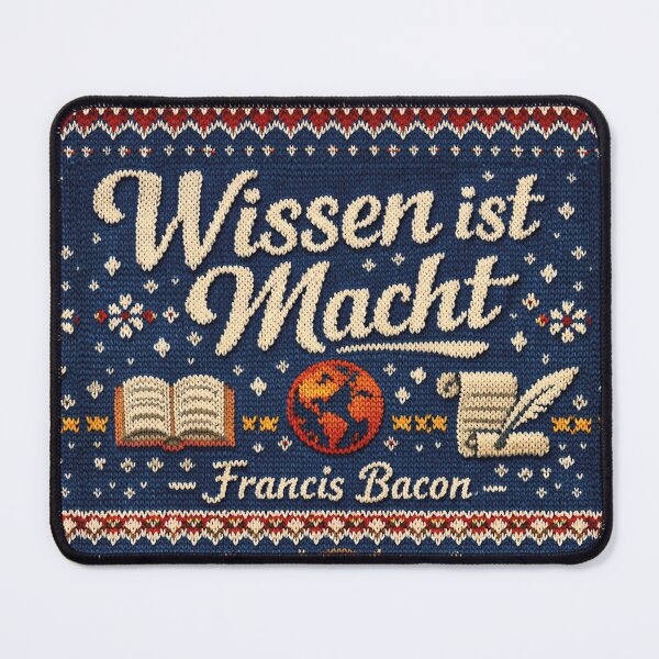 Item preview, Knowledge is power, quote designed and sold by Mauswohn.