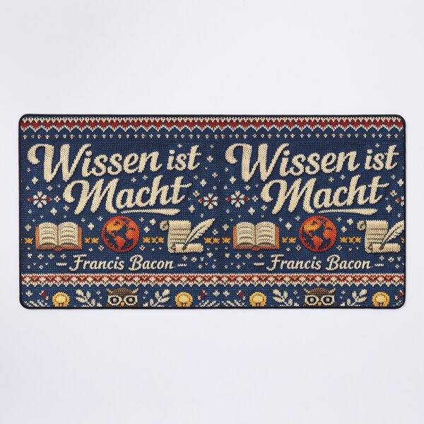 Item preview, Knowledge is power, quote designed and sold by Mauswohn.