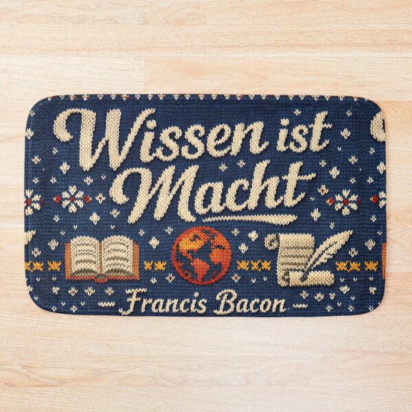 Item preview, Knowledge is power, quote designed and sold by Mauswohn.