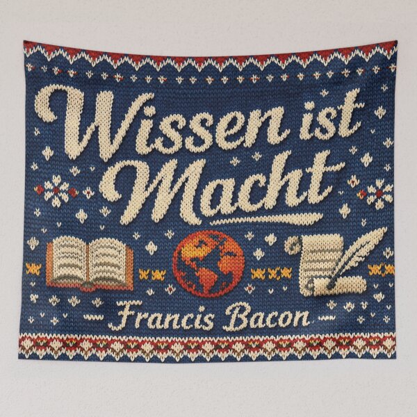 Item preview, Knowledge is power, quote designed and sold by Mauswohn.