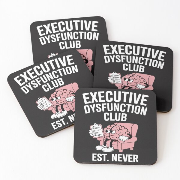 Item preview, Executive Dysfunction Club – Relatable ADHD designed and sold by BlueCreator-inc.