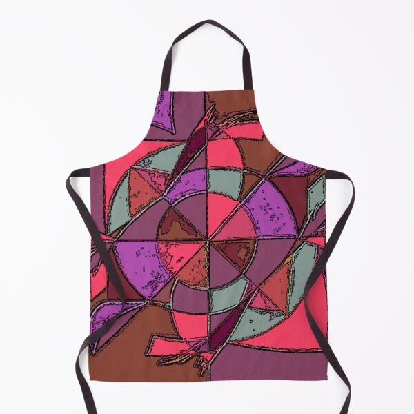 Item preview, astral collision dark poster draw colorful geometric abstract design designed and sold by SmashingDeals.