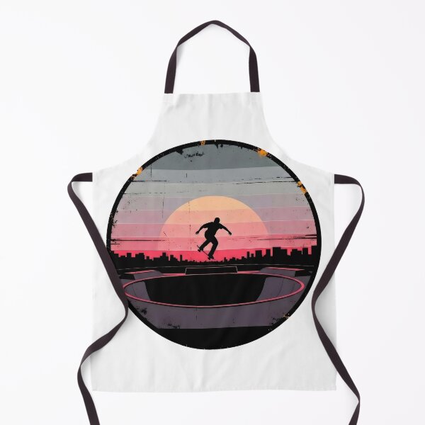 Item preview, Vintage Skateboarding Sunset | Retro 70s Skater Silhouette & Grunge Bowl designed and sold by Luminari Creations.