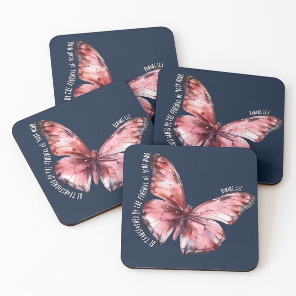 Item preview, Be Transformed – Butterfly Scripture Art (Romans 12:2) designed and sold by Maddie-iceee.