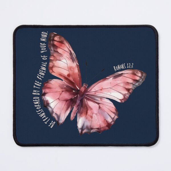 Item preview, Be Transformed – Butterfly Scripture Art (Romans 12:2) designed and sold by Maddie-iceee.