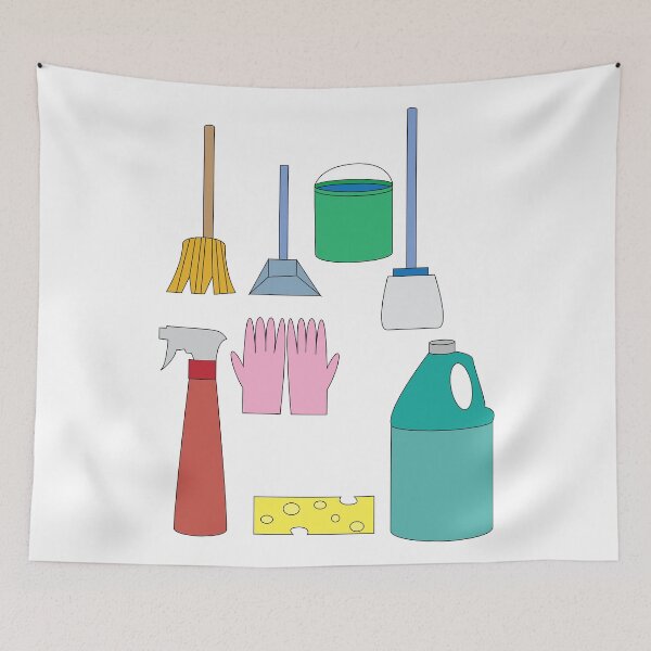 Item preview, Cleaning Supplies designed and sold by ROSE ANN BANILAR.