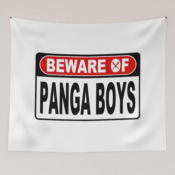 Item preview, Beware of Panga Boys; designed and sold by StickerApe.