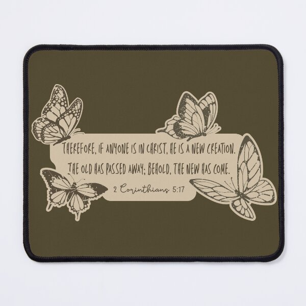 Item preview, Behold, the New Has Come – 2 Corinthians 5:17 Butterfly Design (Y2K Inspired) designed and sold by Maddie-iceee.