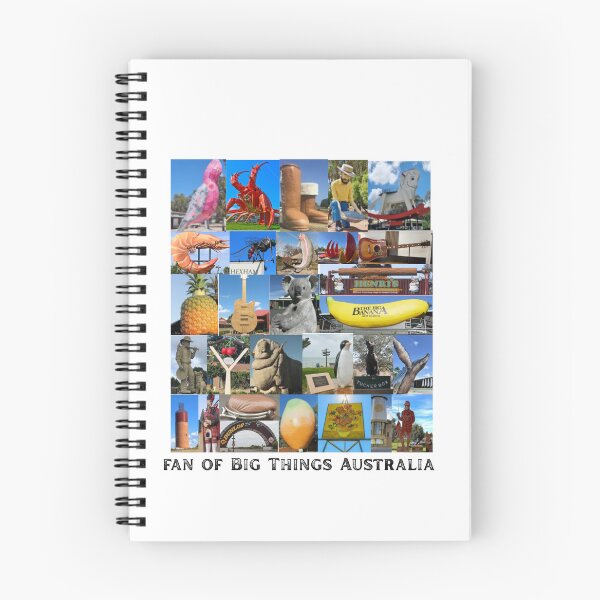 Item preview, Fan of Big Things Australia, Big Galah, Big Guitar, Big Banana, Rocking Horse, designed and sold by Reelyfishing.