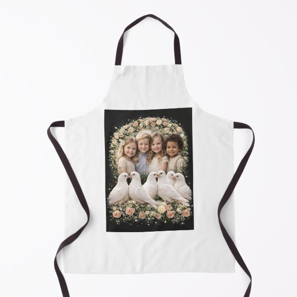 Item preview, childern and birds designed and sold by Malik-Designs.
