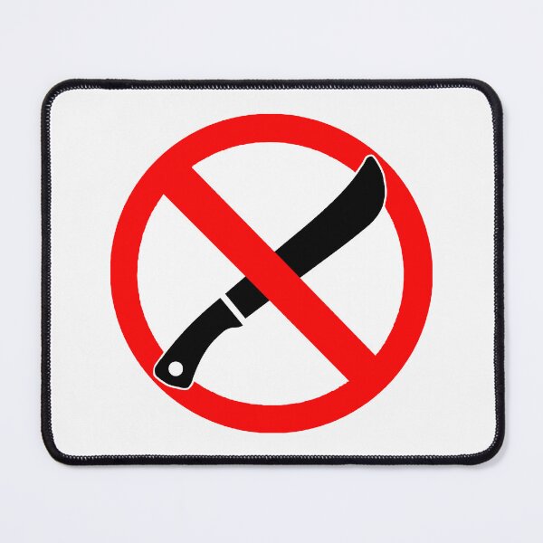 Item preview, Panga forbidden; Kenya; Africa; designed and sold by StickerApe.