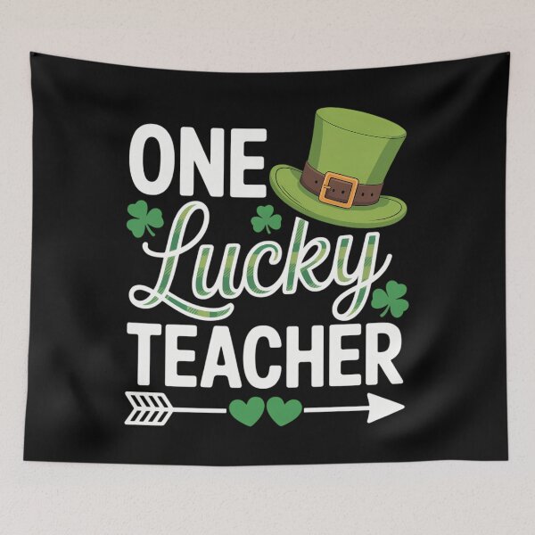 Item preview, One Lucky Teacher St Patrick's Day Hat Gift For Teachers designed and sold by EllenJast.