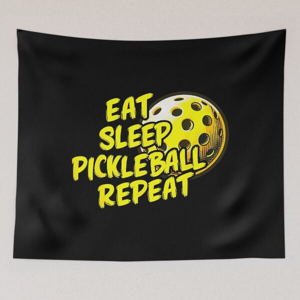 Item preview, Eat Sleep Pickleball Repeat Funny Pickleball For Men designed and sold by vaharisanic.
