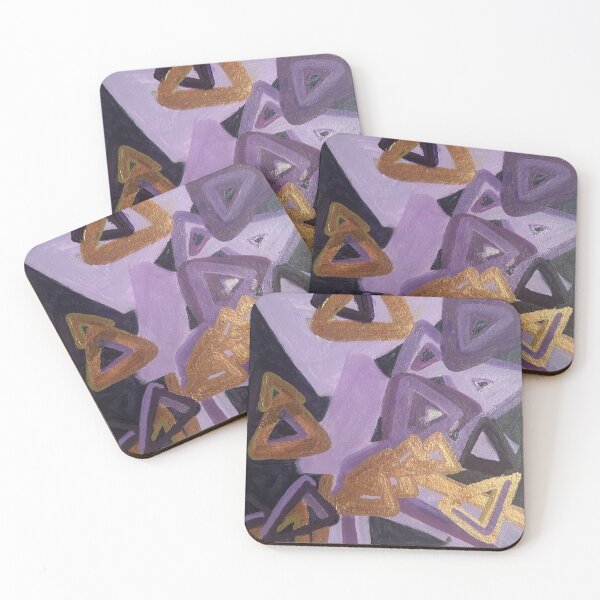 Item preview, Purple triangle  designed and sold by WintersWonders.