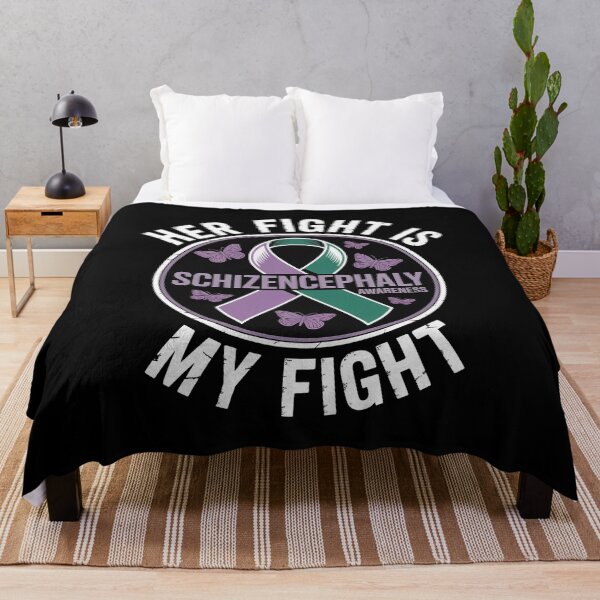 Item preview, Her fight is my fight Schizencephaly Awareness designed and sold by SIGORDESIGN.