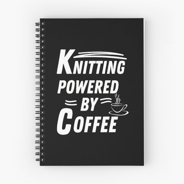 Item preview, Knitting Powered By Coffee designed and sold by vaharisanic.