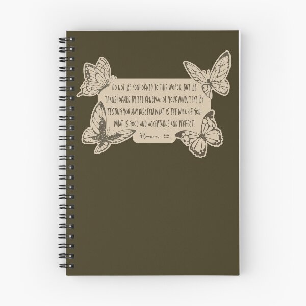 Item preview, Be Transformed – Romans 12:2 Butterfly Scripture Art designed and sold by Maddie-iceee.