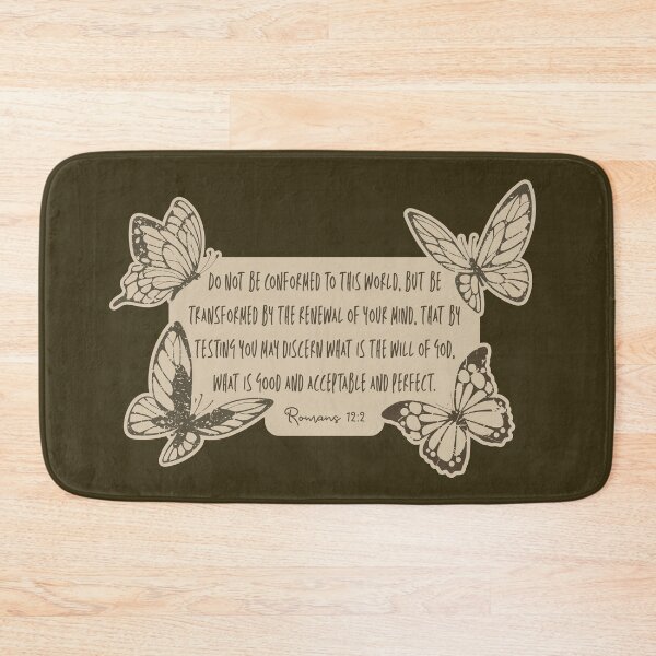 Item preview, Be Transformed – Romans 12:2 Butterfly Scripture Art designed and sold by Maddie-iceee.