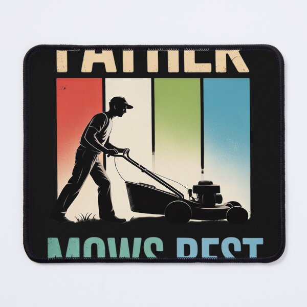 Item preview, Father Mows Best  Funny Lawn Mowing Dad designed and sold by Dolostope.