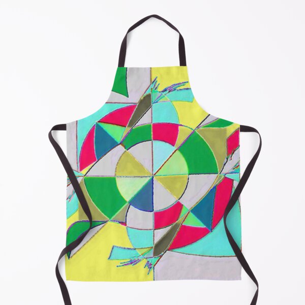 Item preview, astral collision electrize 1 colorful abstract geometric design designed and sold by SmashingDeals.